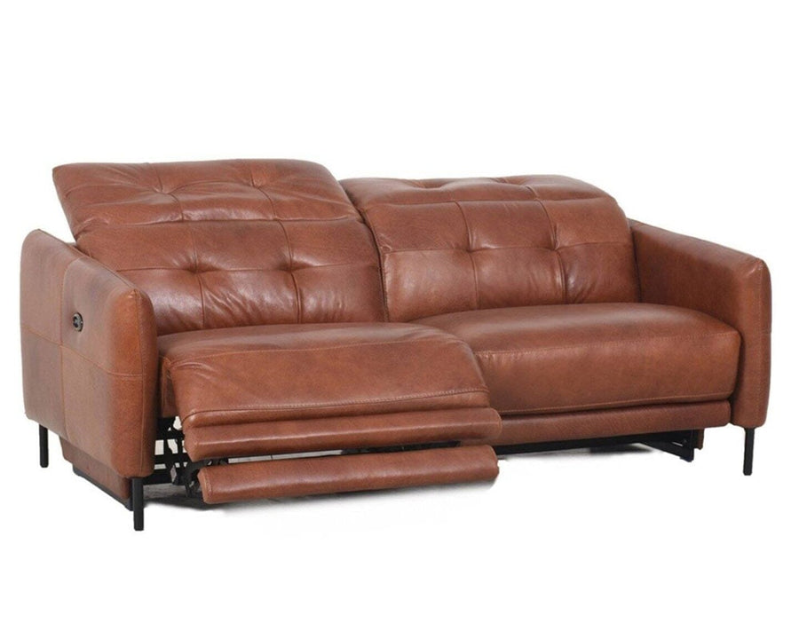 SHEFFIELD RECLINING SOFA LEATHER RB Seafield reclining sofa, leather rich brown