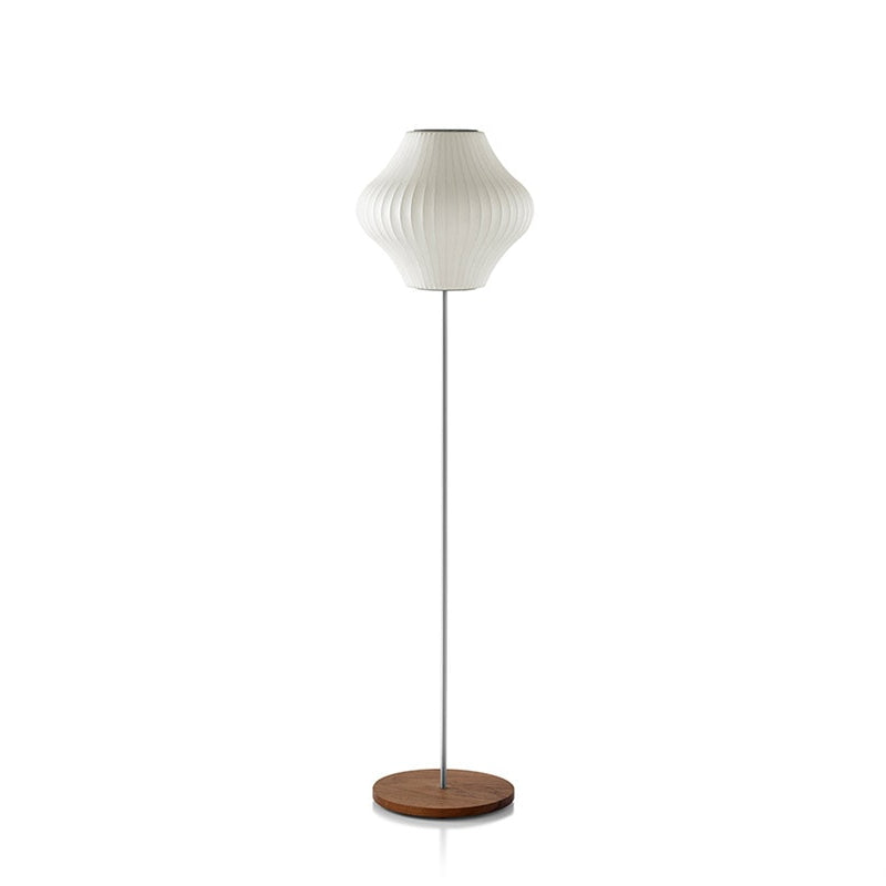 NELSON BUBBLE LAMP PEAR LOTUS FLOOR Walnut S