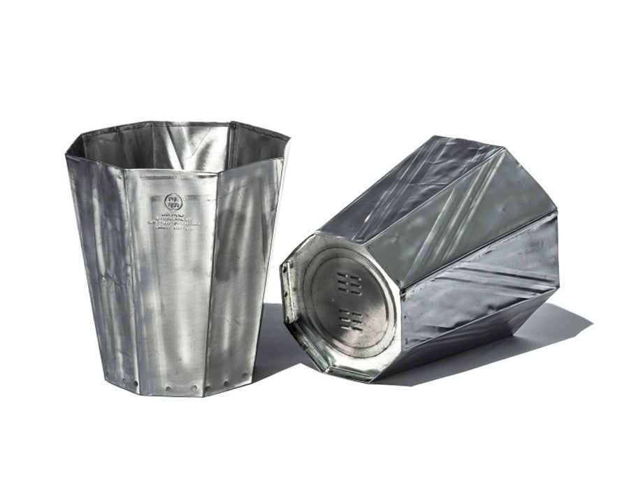 RECYCLE STEEL TRASH CAN Octagon