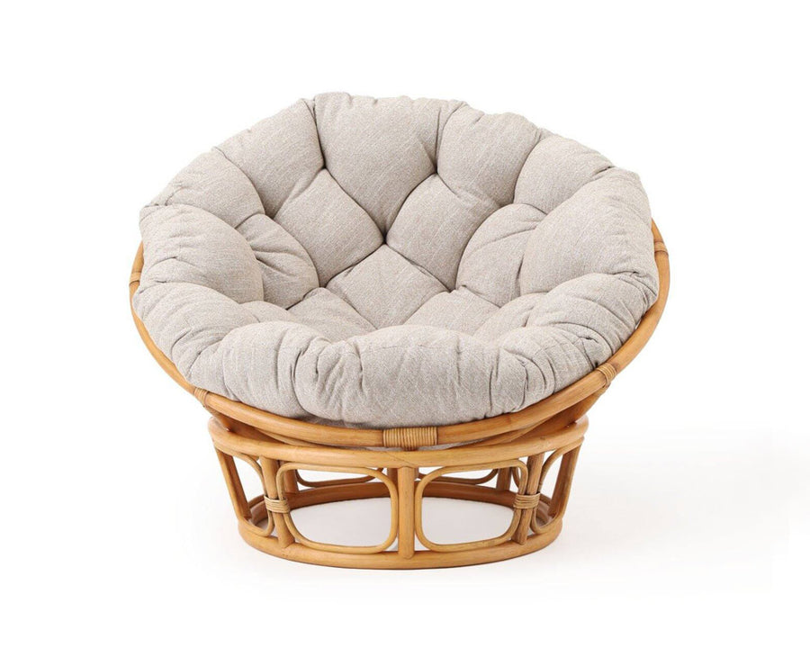 WICKER EASY CHAIR 2nd IVORY Wicker Easy Chair Ivory