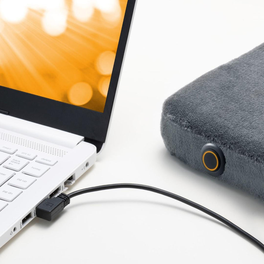 Dual power supply compatible extra thick chair pad, warm and cozy