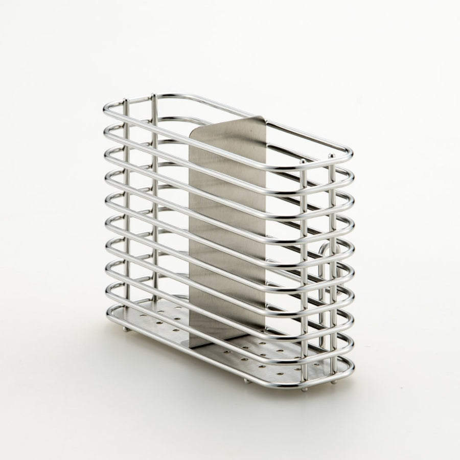 Hanauta Vertical Dish Drainer, Silver