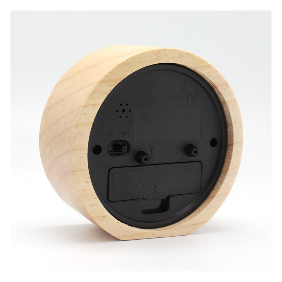 Aina Wood Alarm Clock