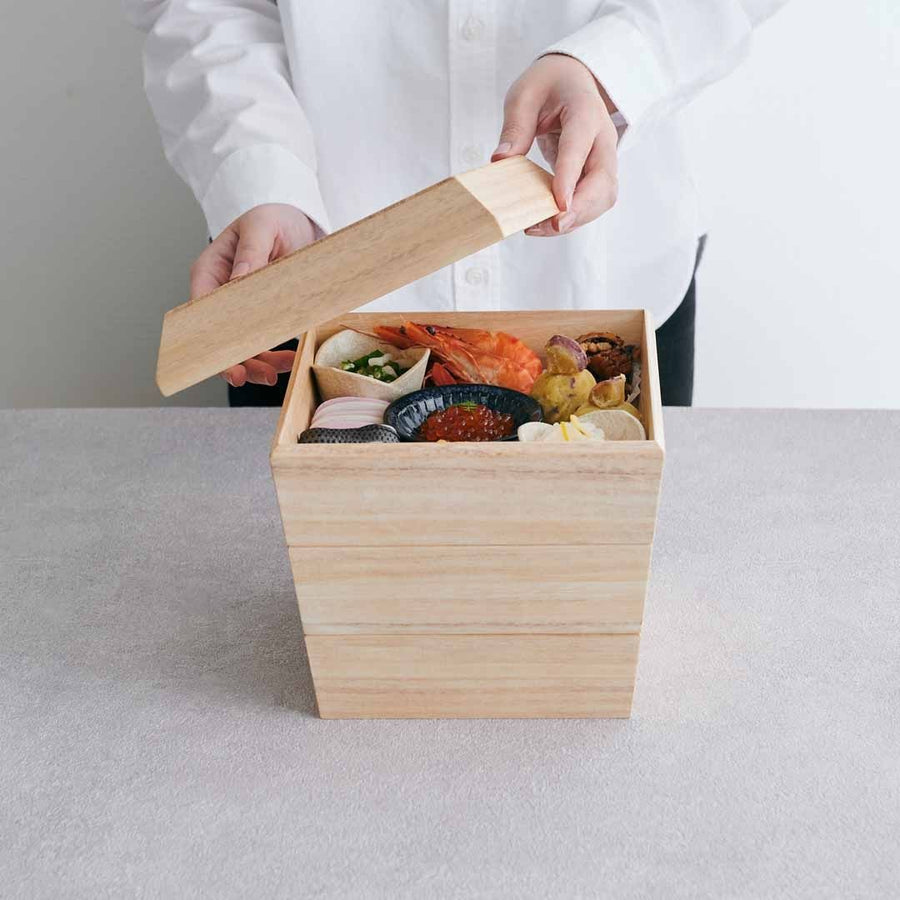 重箱 3段