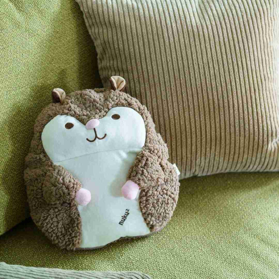 Heat storage eco hot water bottle "NukuNuku Hug"