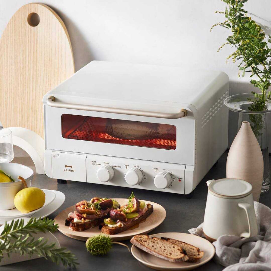 Steam &amp; Bake Toaster White