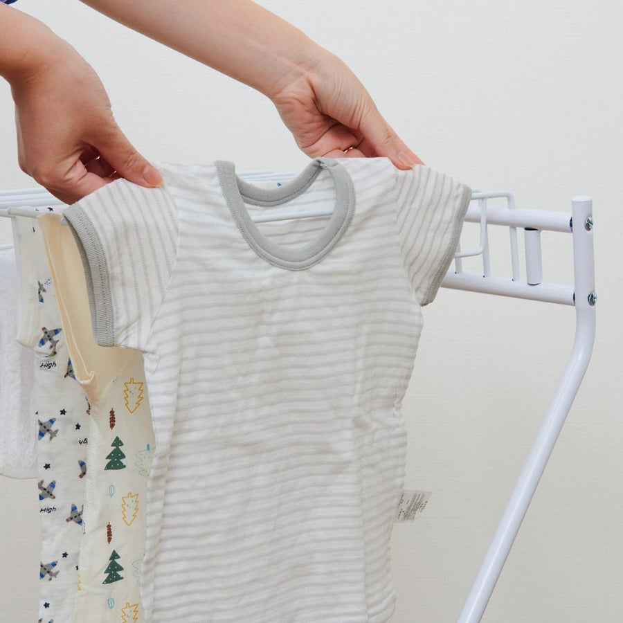 bws SELECTION Slacks Hanger, 10-Holder, White