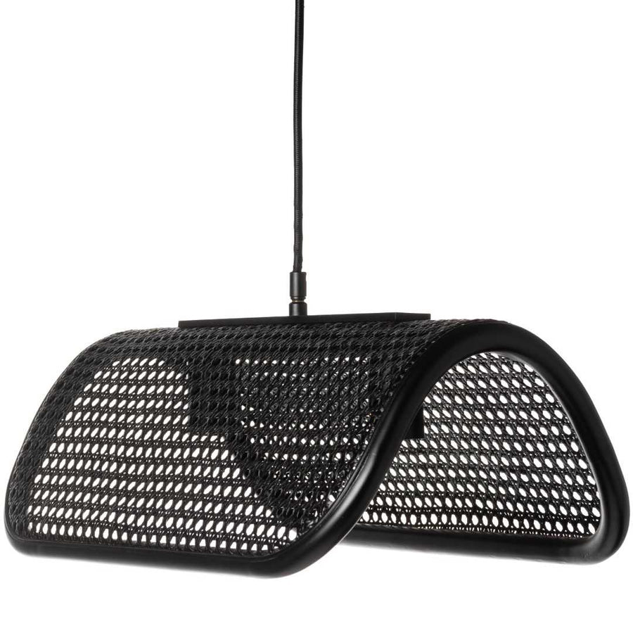 RATTAN PENDANT LAMP 2BULB