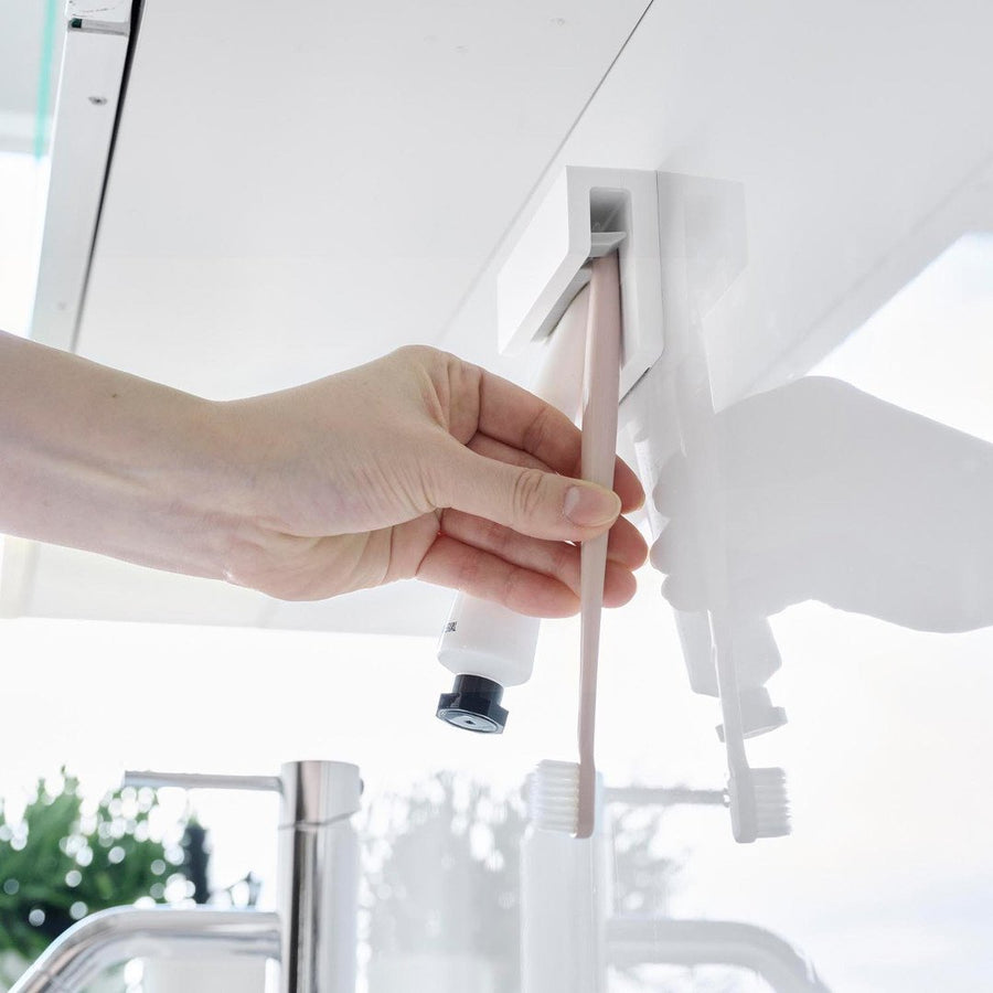 Tower Film Hook Insertion Toothbrush &amp; Tube Holder W9