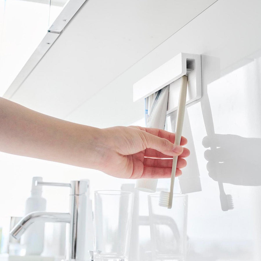 Tower Film Hook Insertion Toothbrush &amp; Tube Holder W18