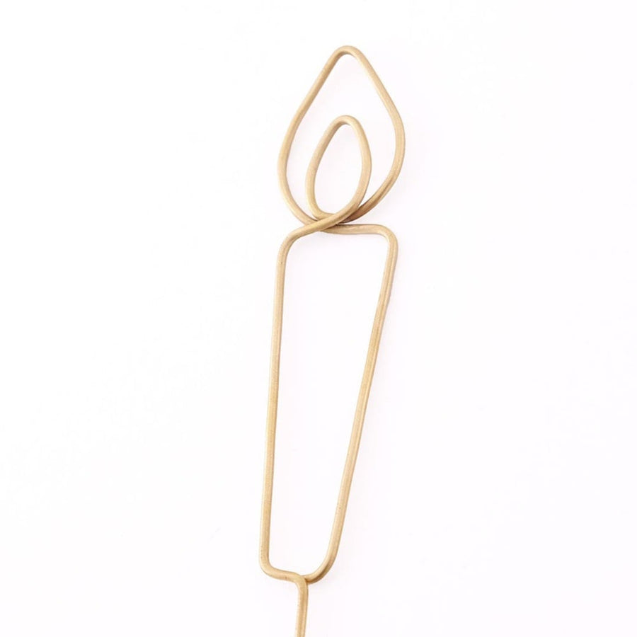Brass Topper Candle for Decorative Use