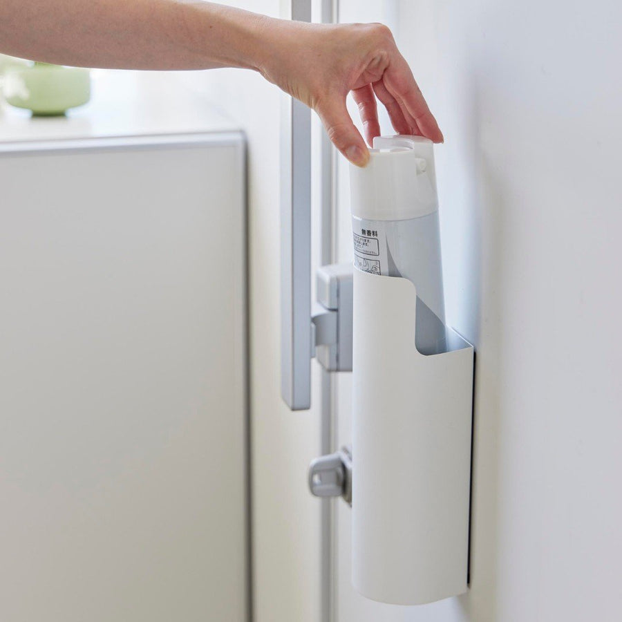 tower magnetic concealed spray holder