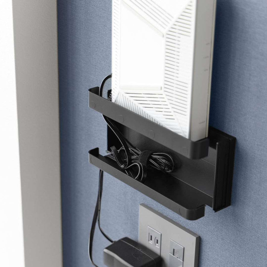 Tower Wall Hidden Router Storage, Small, Compatible with Plasterboard Walls