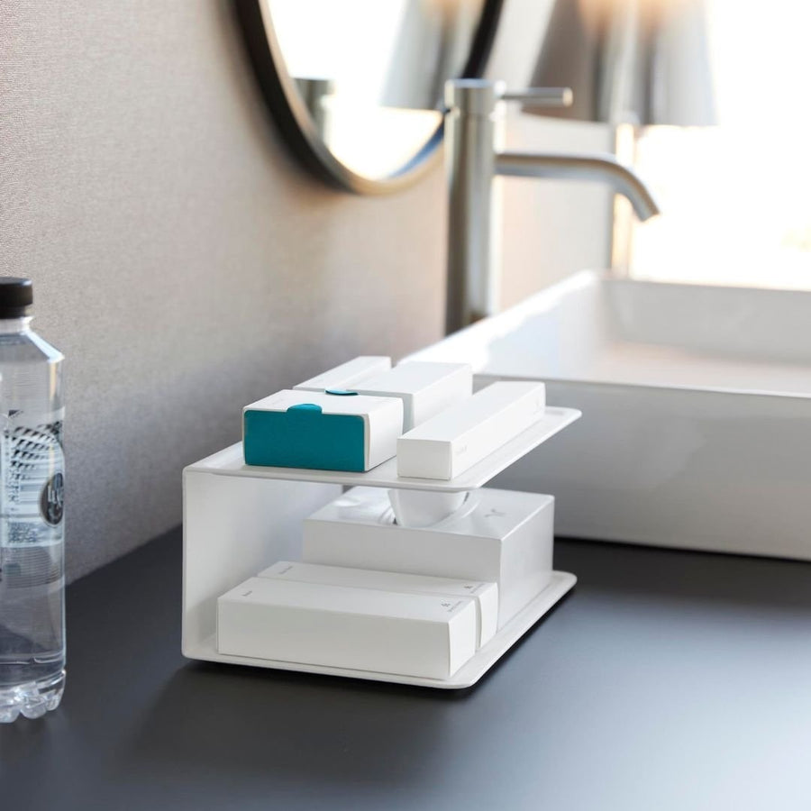 tower amenity storage, 2 tiers