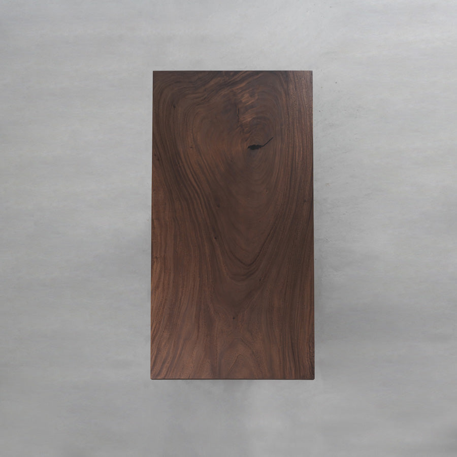 Solid wood oval dining table top