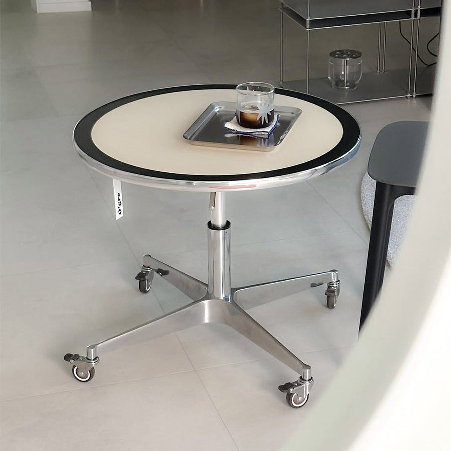 トントンラウンドホイールソファテーブル 60cm