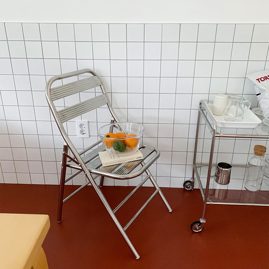 ステンレスフォールディングチェア