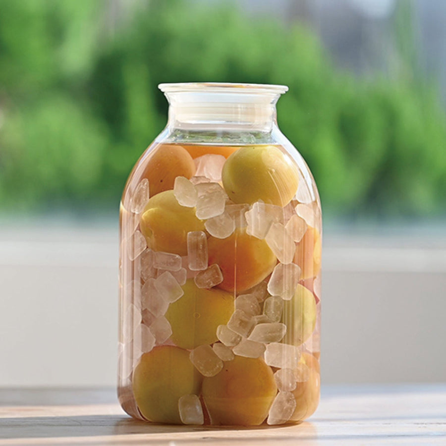ガラスのある生活 ガラスの手仕事保存びん 2000ml