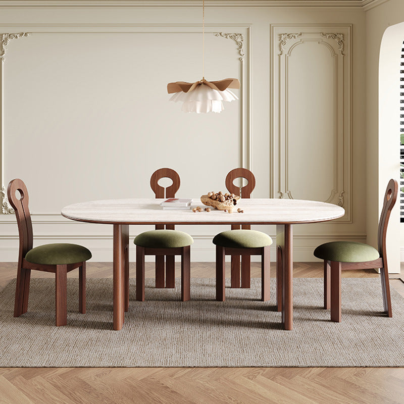 Travertine Dining Table