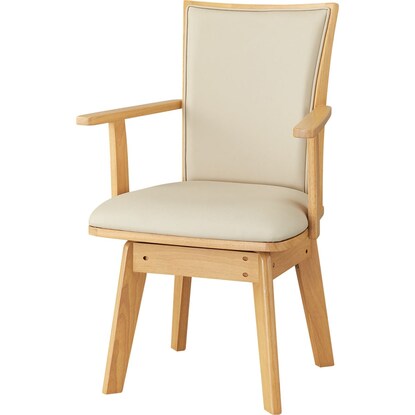 Dining chair (with swivel armrests LG-010 LBR)