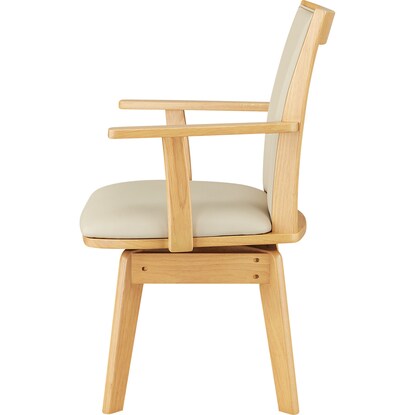 Dining chair (with swivel armrests LG-010 LBR)