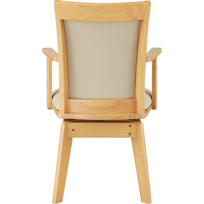 Dining chair (with swivel armrests LG-010 LBR)