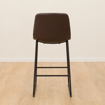 Counter chair (HO103 DBR/BK)