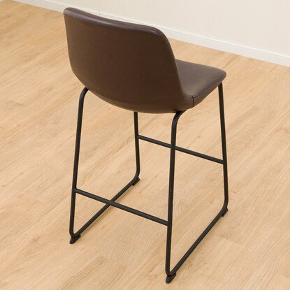 Counter chair (HO103 DBR/BK)