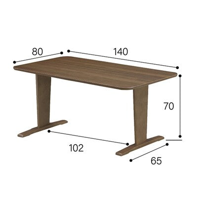 Living dining table (Sofia 140DT BR)