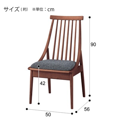 ダイニングチェア（ハント MBR/DGY）