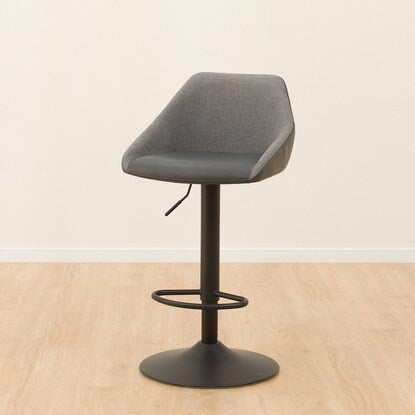 Height-adjustable counter chair (TN501 DGY/DGY)