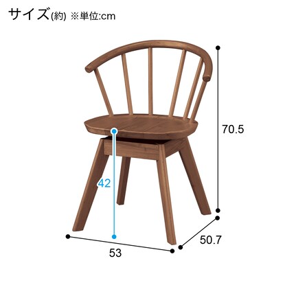ダイニングチェア（NコレクションC-53S MBR）