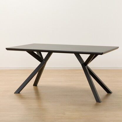 Ceramic dining table (Salar 150GY/BK steel legs)