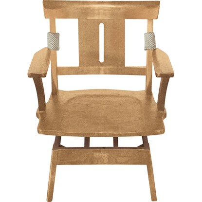 Dining chair (Yamato double armrests, swivel seat, NA/BE)