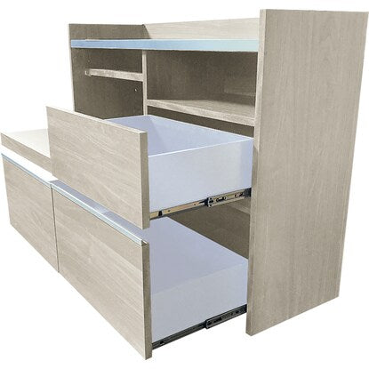 Double-sided partition counter (KM01CT120 White)