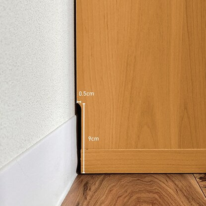 Space-saving cabinet with a depth of 30 cm (90CT LBR)