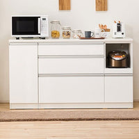 ニトリ(NITORI) キッチンカウンター（レジューム 150SL-R WH