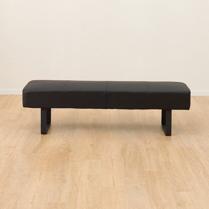 Scratch and stain resistant synthetic leather bench (N Shield BK DS331)