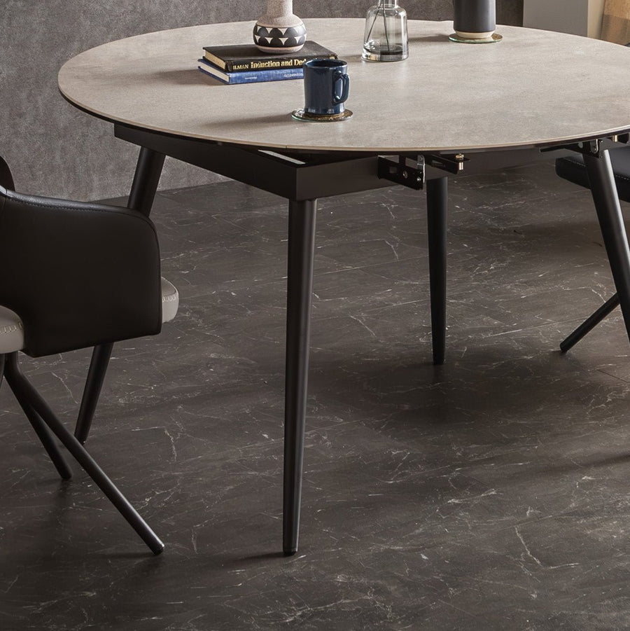 CELA（セラ）UP 120 Circle Ext-Dinning Table セラミック 伸長テーブル