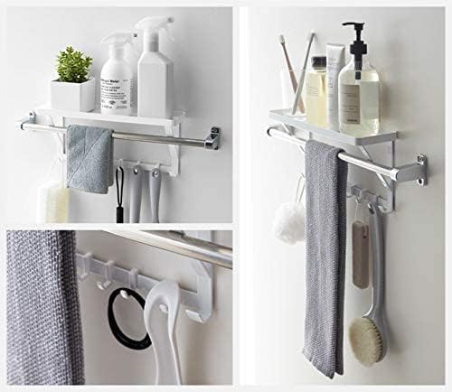 MIST Towel Rack, Top Rack, White, Bathroom Rack, Simply Insert into Towel Bar