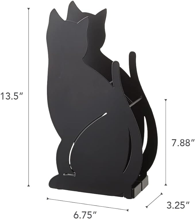 Umbrella stand Cat Black