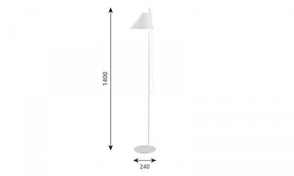 Yuh Floor Lamp LED 27K White