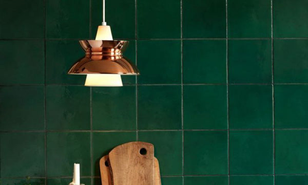 Doo-Wop Pendant Light/Copper