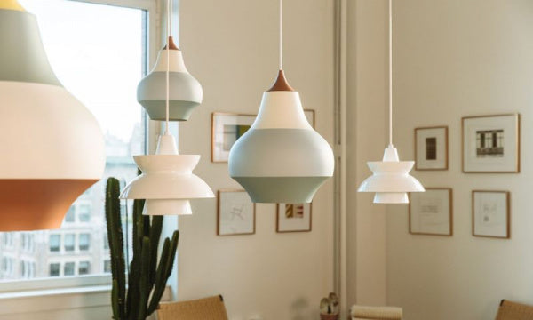 Doo-Wop Pendant Light/White