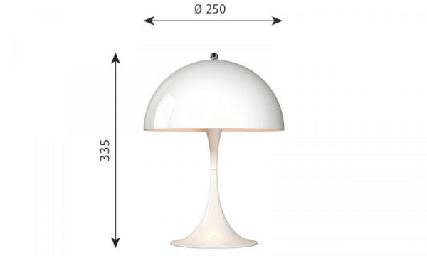 Panthella Table 250 ホワイト