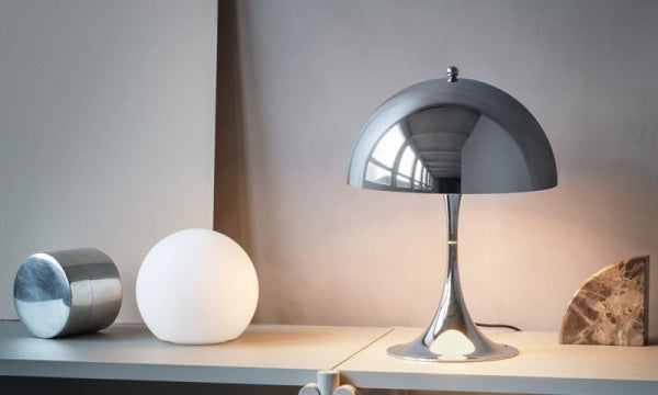 Panthella Table 250 シルバー・クローム