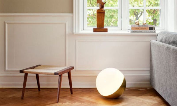 VL Studio Table / Floor φ320 Brass Unpainted