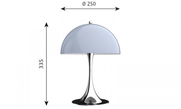 Panthella Table 250 オパールグレー