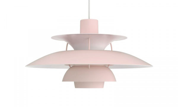 PH 5 MONOCHROME Pendant Light Pale Rose