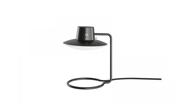 AJ Oxford Table Lamp Metal Black H28cm